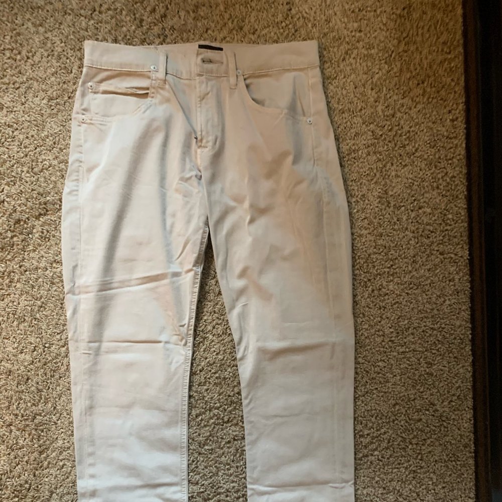 Men's Hudson Beige Blake Chinos Sz. 31